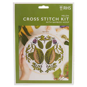 RHS Cross Stitch Kit Melon Large